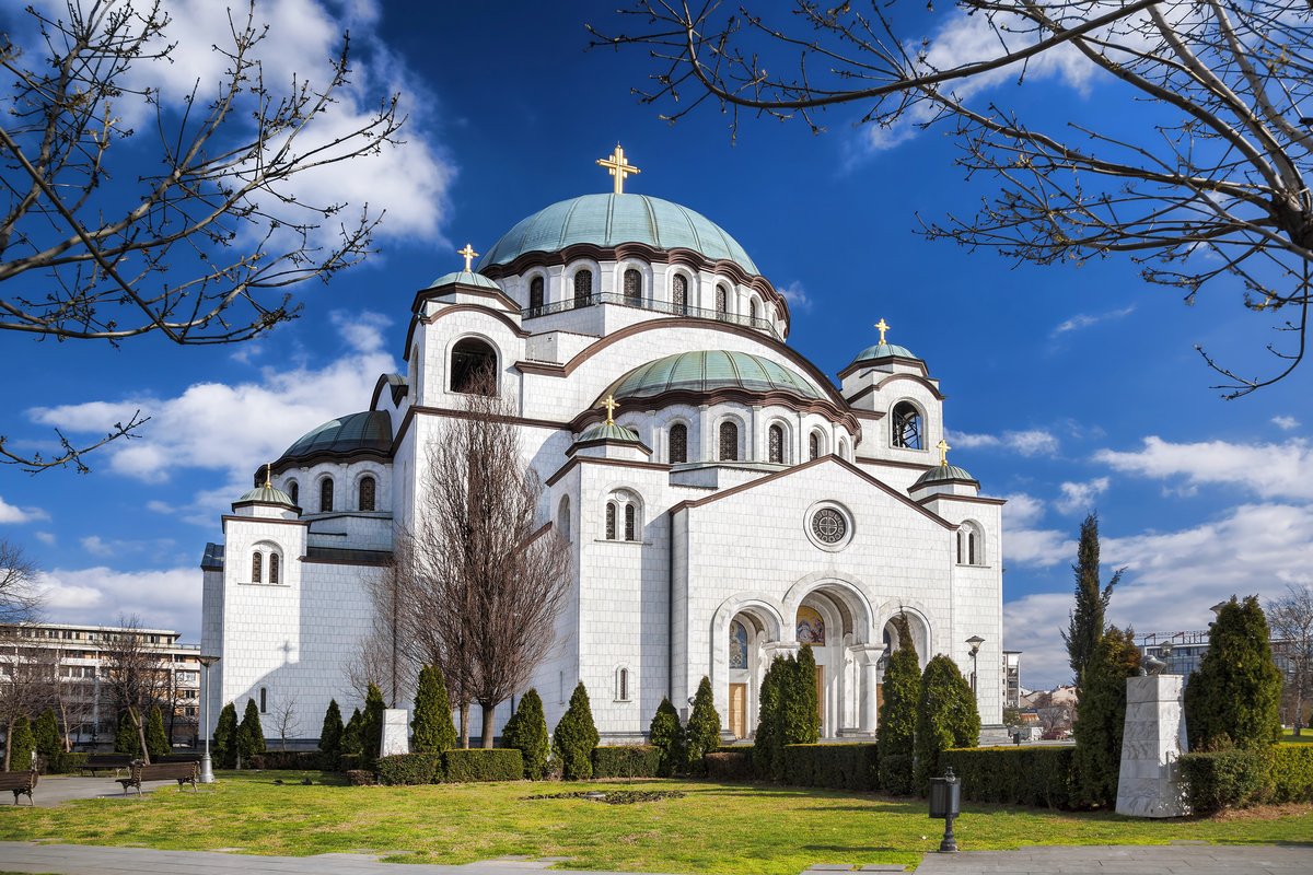 Veličanstveni Hram Svetog Save na Vračaru u Beogradu